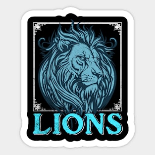 Lions Sticker